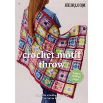 (HL001 Crochet Motif Throw)